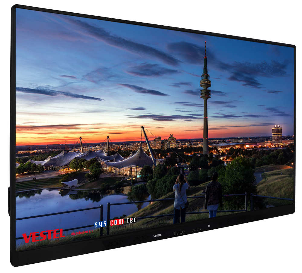 syscomtec - VESTEL Multitouch-Displays für Bildungsbereich