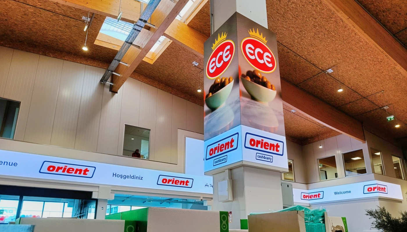 orient-Markt mit LED orient-Markt - Digital Signage
