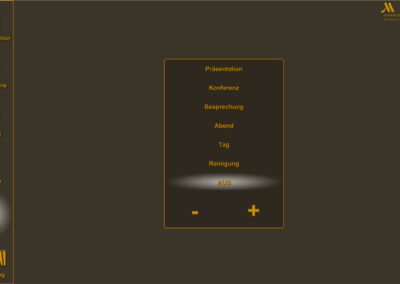 Raum-Touchpanel